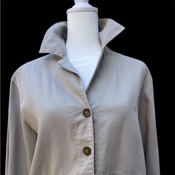 BTB Better Than Basic ACC Jacket Petite Med Khaki - Picture 3 of 15